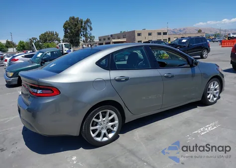 2013 Dodge Dart Sxt из США, поврежденный, VIN 1C3CDFBA7DD152824